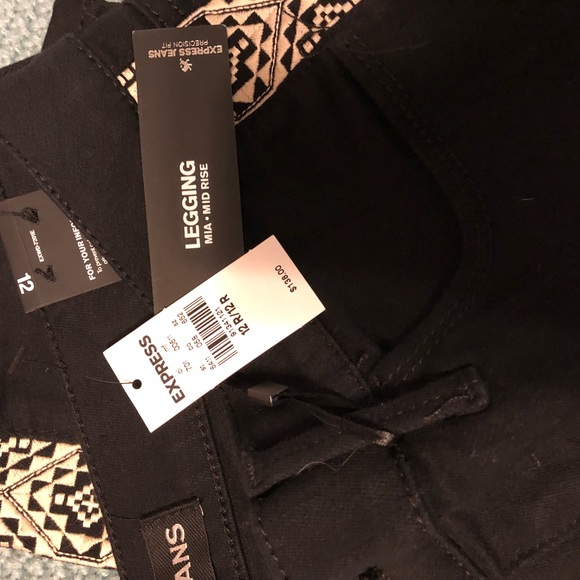 Express black legging Aztec - Picture 3 of 5